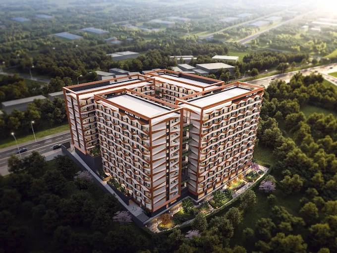 Astra Bay: Aerial view (developer render)