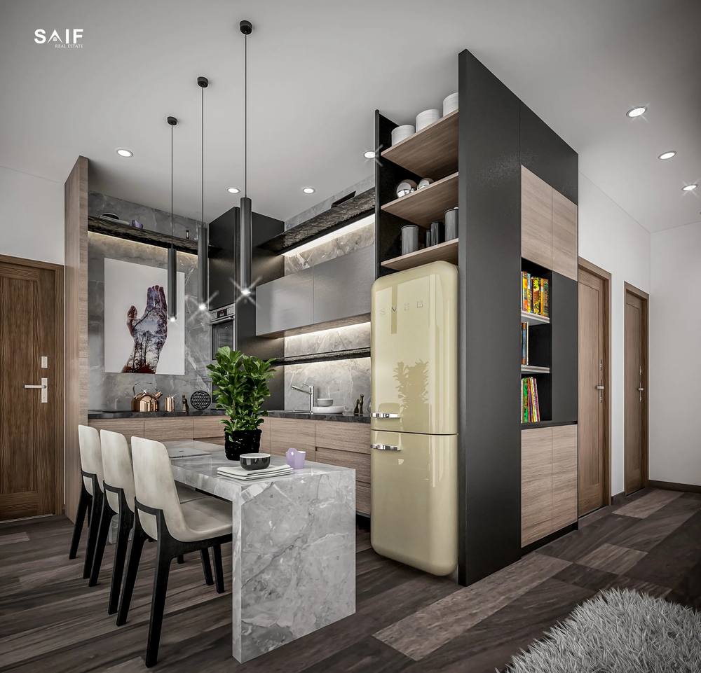 Kenzi Residence: Kitchen (developer render)
