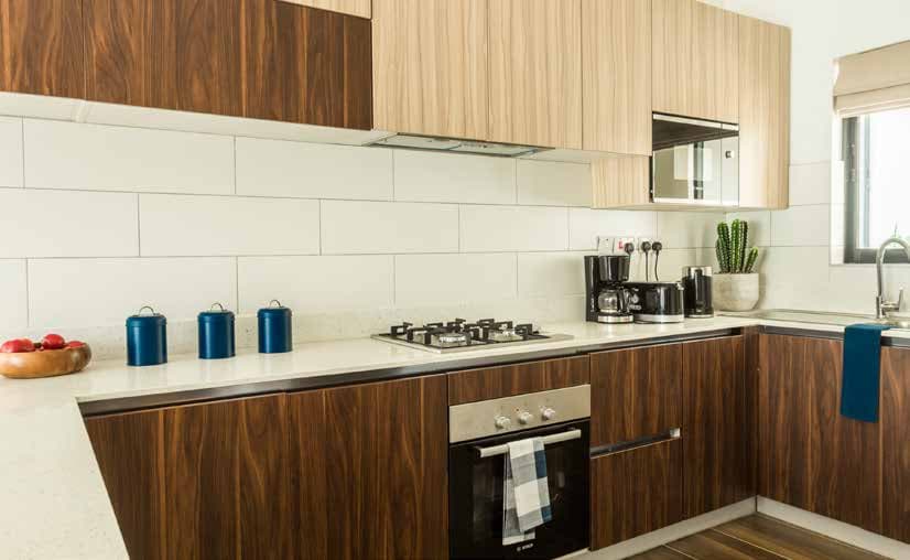 Cascadia Apartments: Kitchen