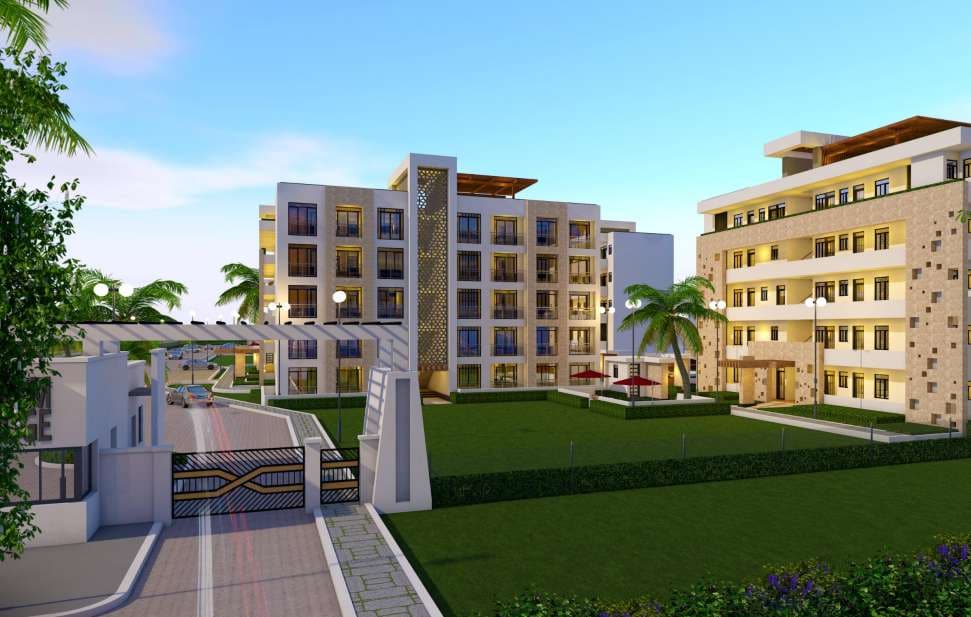 1255 Palm Ridge Phase 2: Blocks and gardens (developer render)