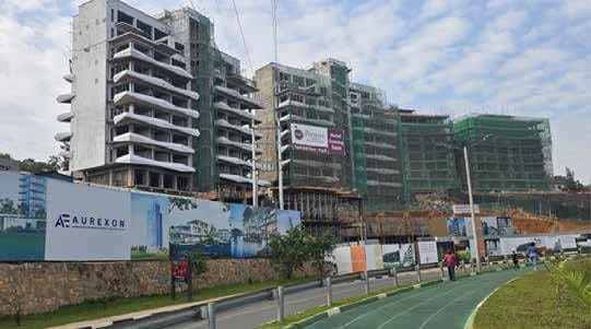 Royal Golf View Apartment Hotel: Construction progress, earlier